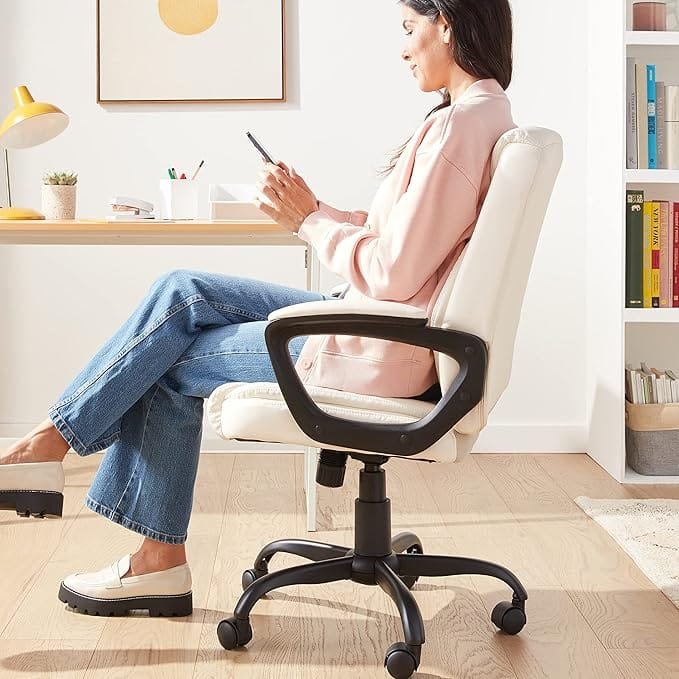 AmazonBasics Puresoft Mid-Back Office Chair