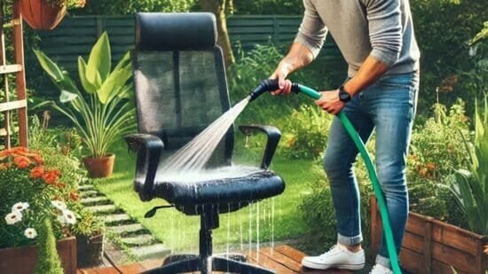 how to wash an office chair