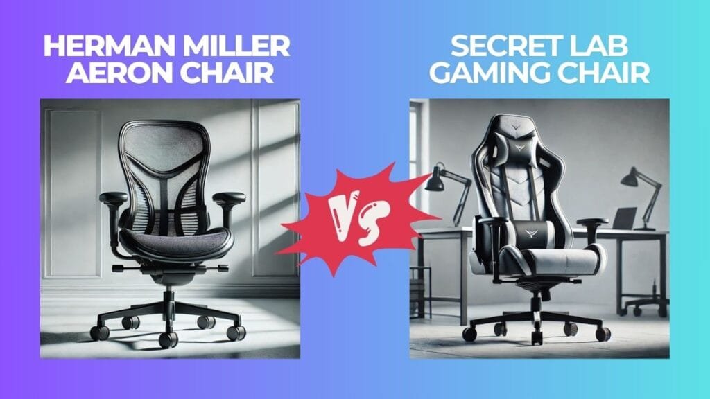 herman miller aeron vs secret lab gaming chair
