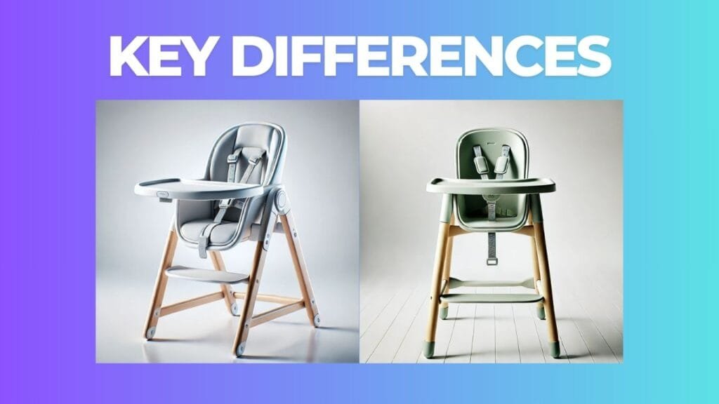 Key Differences: stokke clikk vs lalo high chair