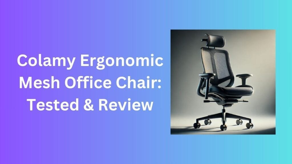 colamy ergonomic mesh office chair