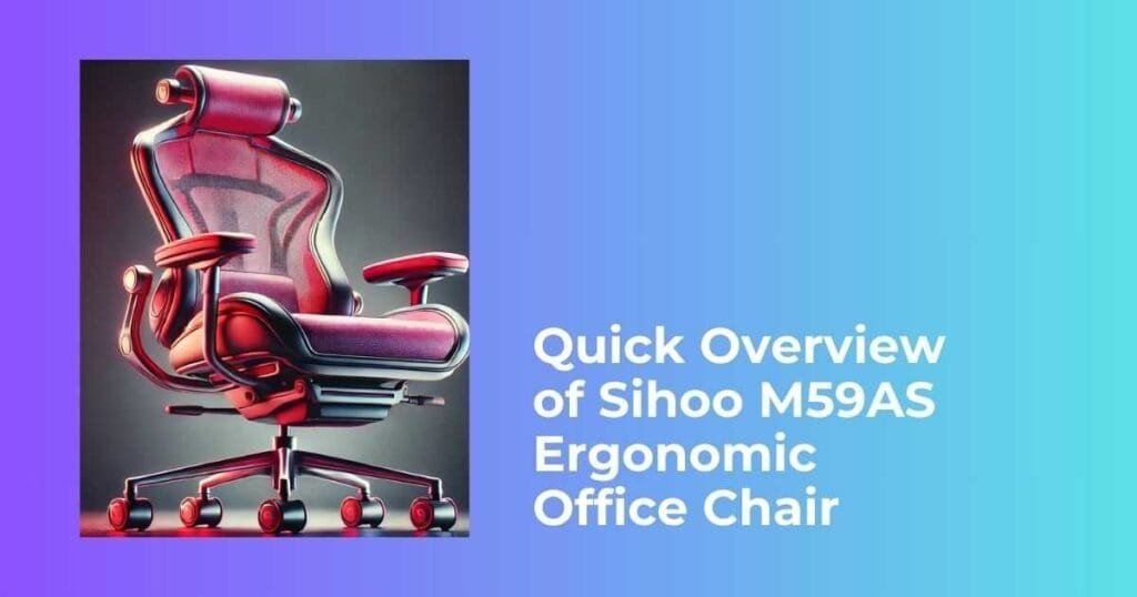 Quick Overview of Sihoo M59AS Ergonomic Office Chair
