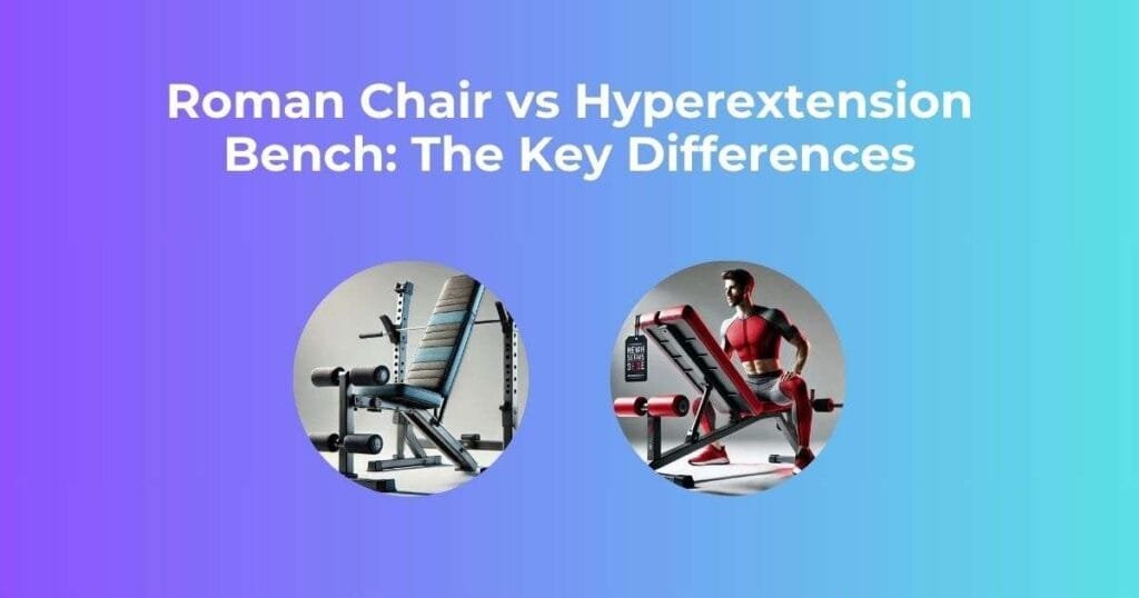 Roman Chair vs Hyperextension Bench: The Key Differences (Table Breakdown)