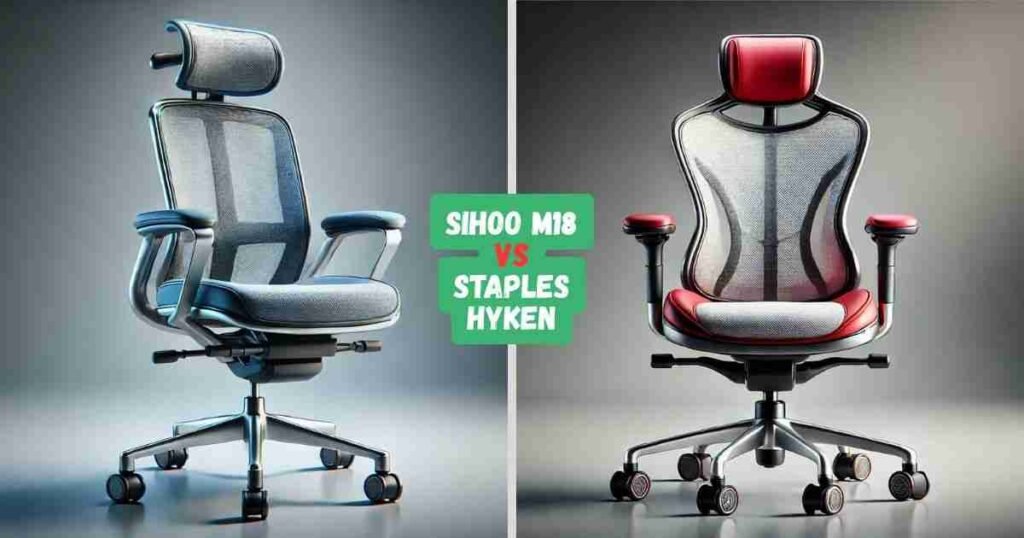 sihoo m18 vs staples hyken