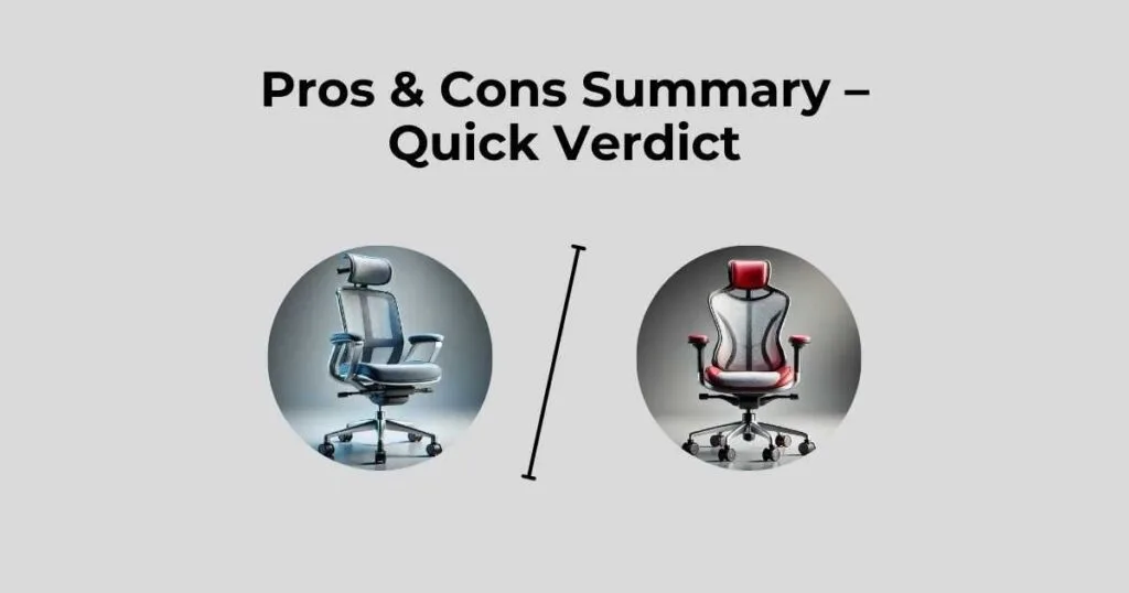 Pros & Cons Summary – Quick Verdict