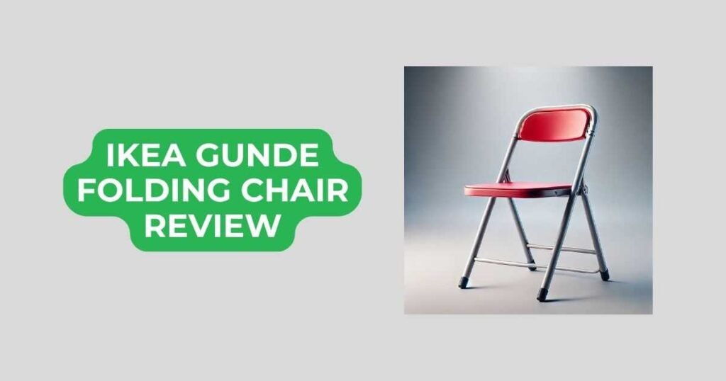 ikea gunde folding chair review