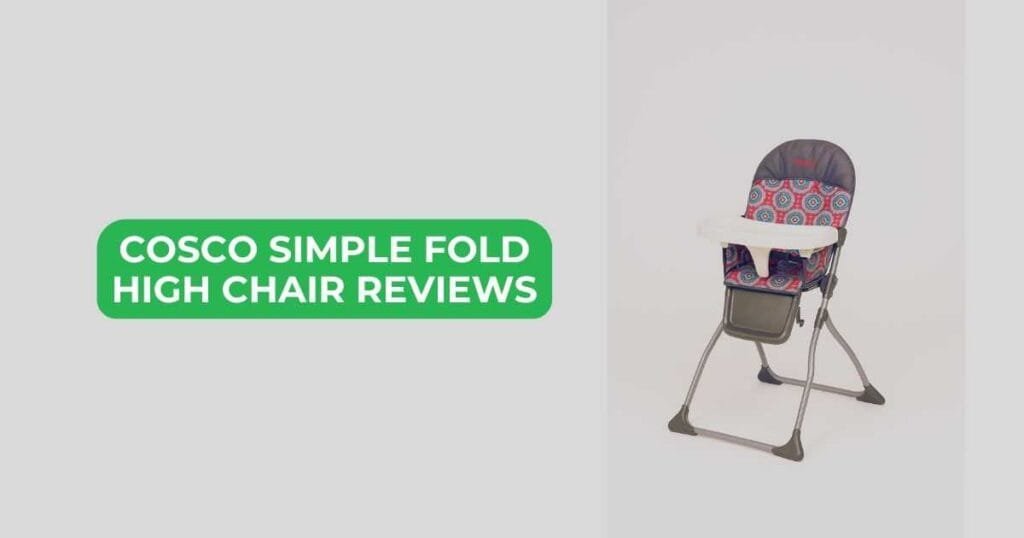 cosco simple fold high chair reviews