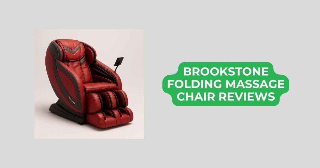 brookstone folding massage chair reviews