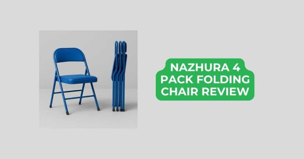 Nazhura 4 Pack Folding Chair review