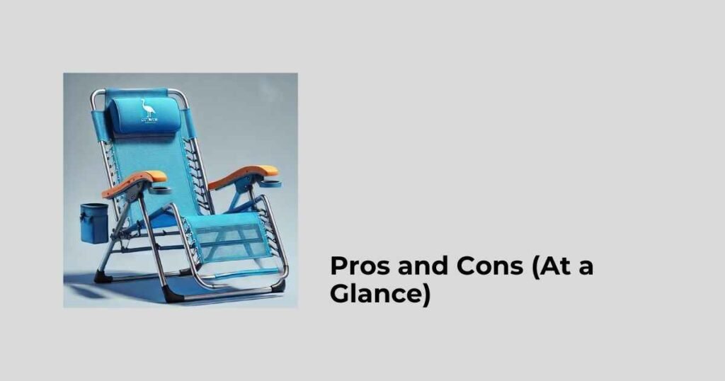 Pros and Cons (At a Glance)