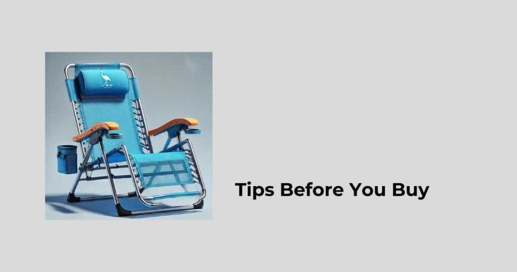 Tips Before You Buy