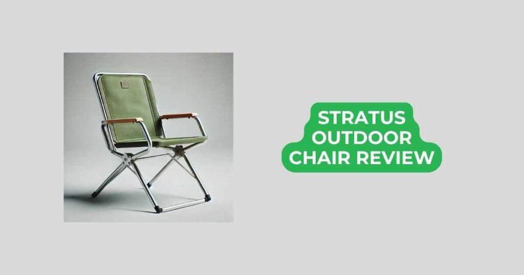 stratus outdoor chair review