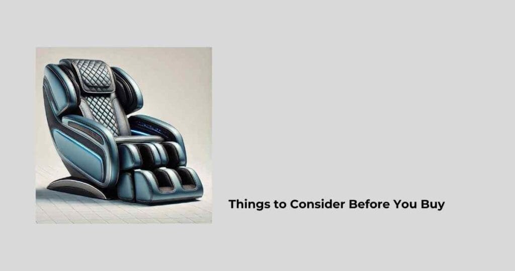 Things to Consider Before You Buy
