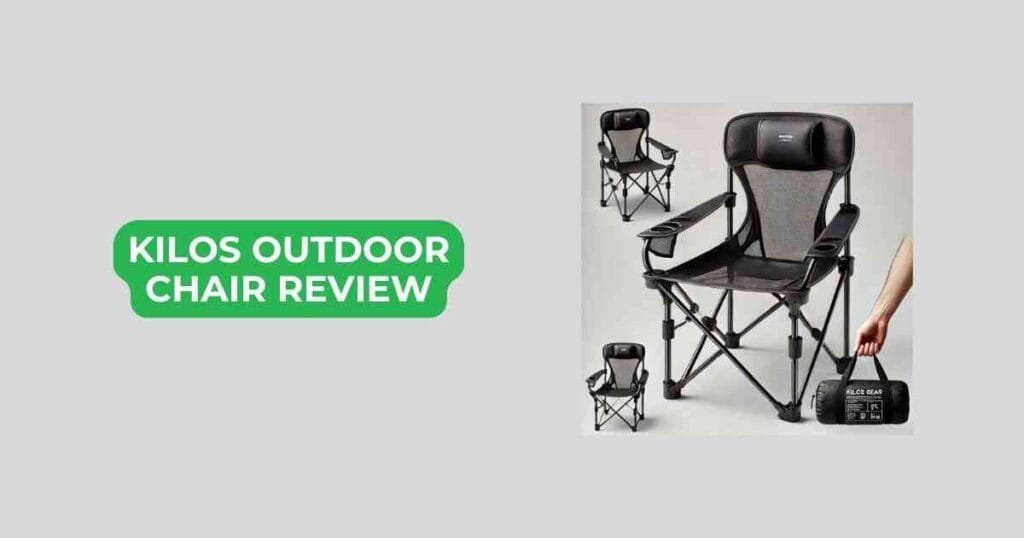 kilos outdoor chair review