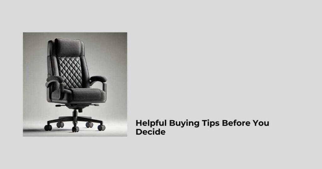 Helpful Buying Tips Before You Decide