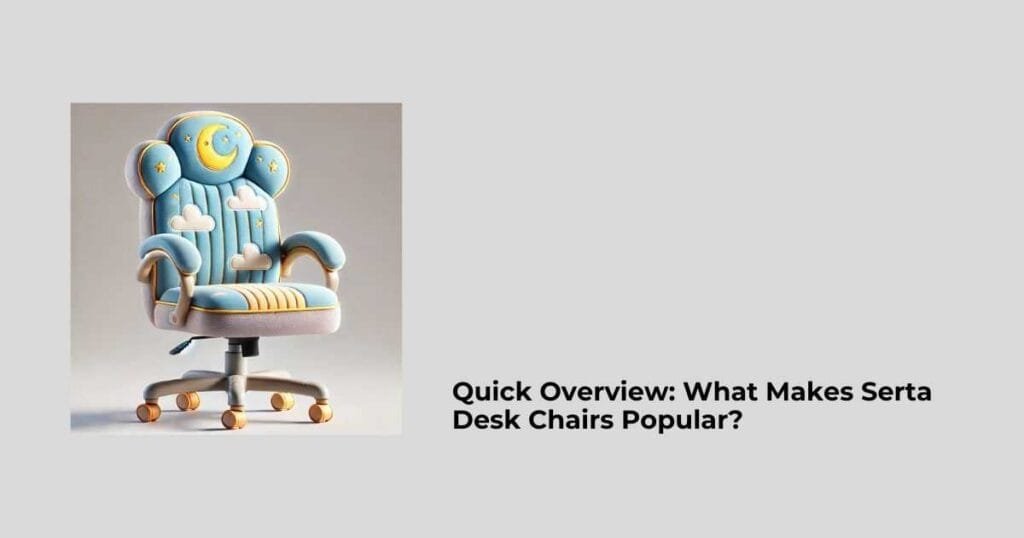 Quick Overview: What Makes Serta Desk Chairs Popular?
