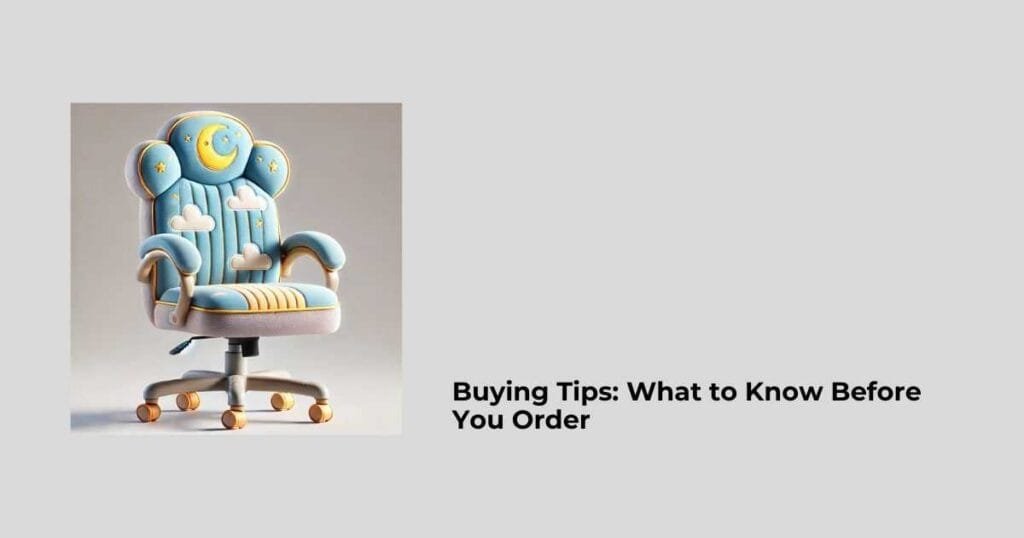 Buying Tips: What to Know Before You Order