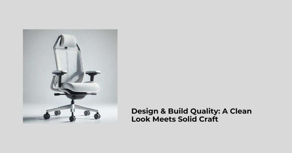 Design & Build Quality: A Clean Look Meets Solid Craft