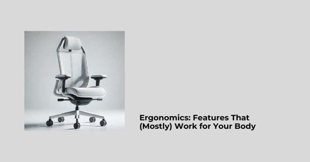 Ergonomics: Features That (Mostly) Work for Your Body