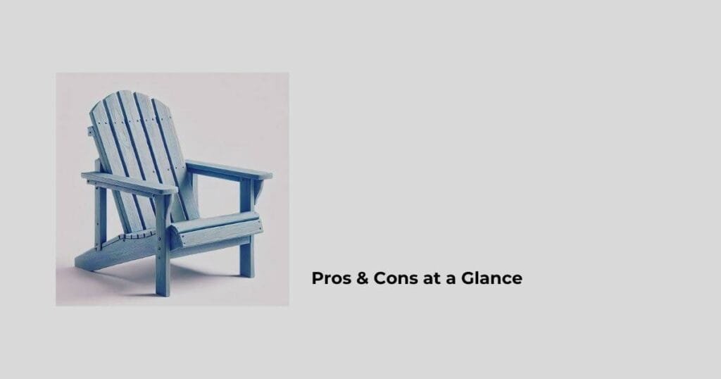Pros & Cons at a Glance