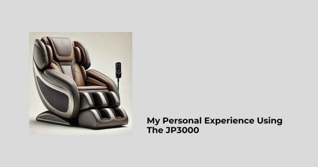 My Personal Experience Using The JP3000